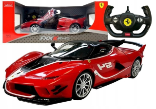 Auto R/C Ferrari Rastar 1:14 Červená pre diaľkové ovládanie