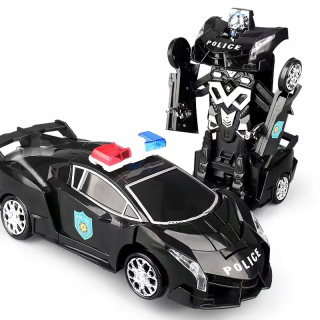 AUTO ROBOT 2v1 PREMENA POLICAJNÉHO AUTA