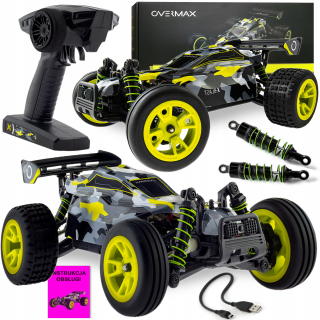 Vozidlo s diaľkovým ovládačom 4x4 XL LED VLASTNÝCH LIGHTS