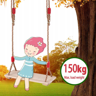 Drevená hojdačka kreslo pre dospelých a deti Toy Hojdačka