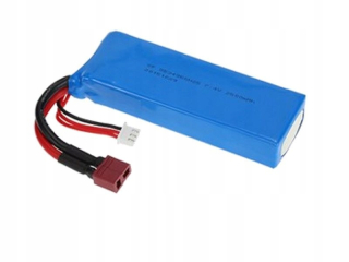 Balenie batérie 12428 144001 7,4 V 2500 mAh 25c