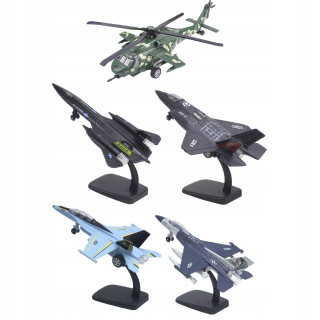 Alloy 1:10 Aircraft Model, s ľahkým a hudobným