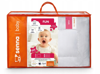 Anti -allergická prikrývka Zábava 4 póry 100x135 sada