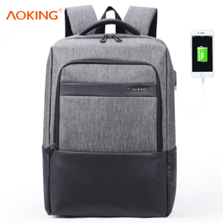 Kvalitný pevný USB veľký batoh na notebook