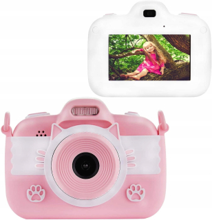 Digitálny fotoaparát pre deti dotyk mačiatka HD 28 MP