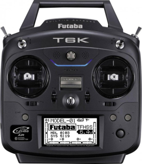 Aparatúra T6K 8CH 2,4GHz T-FHSS + prijímač R3006S