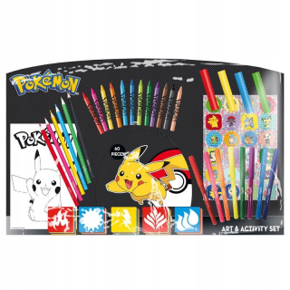 Umelecká súprava Pokemon CYP značky 60 ks