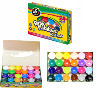 Astra plagát farby ako 20 ml 24 farieb