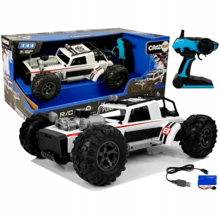 Automatické buggy diaľkové ovládané 1:12 2.4g biele 20