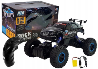 Automatické offroad diaľkové ovládané R/C 1:14 Blue