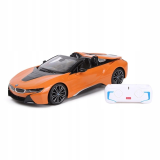 Auto R/C BMW I8 Roadster Rastar 1:12 Orange