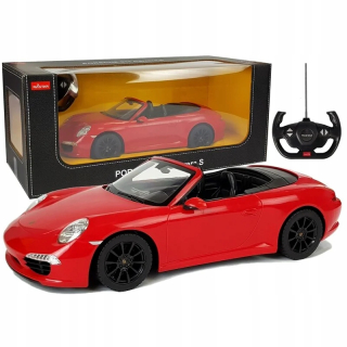 Auto R/C Porsche 911 Rastar 1:14 Červená