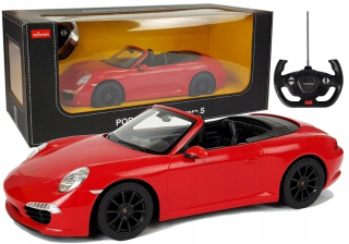 Auto R/C Porsche 911 Rastar Red na diaľkovom ovládaní