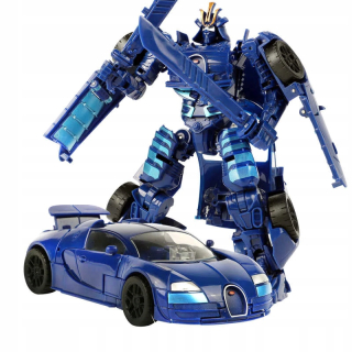 Auto robot transformátor 2in1 podporuje Bugatt