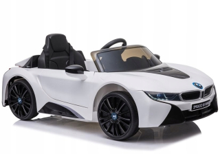 Auto pre BMW I8 JE1001 batumulator biely