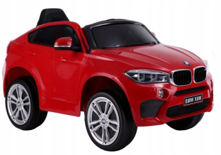 Auto pre BMW X6 Battery Red Leather, Eva