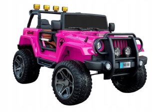 Auto pre batériu WXE-1688 4x4 ružová