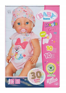 Dieťa narodené - Magic Girl 43 cm, Zapf