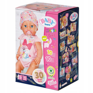 Dieťa narodené Magic Girl 43 cm Doll 827956