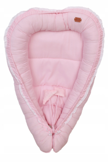 Detská radosť cocoon baby 50x90 cm ružová
