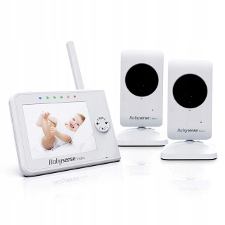 Babysense V35 - Elektronická opatrovateľka s dvoma fotoaparátmi