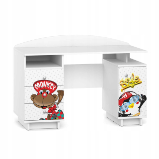 Fairytale Desk pre dieťa D01 Biela farba
