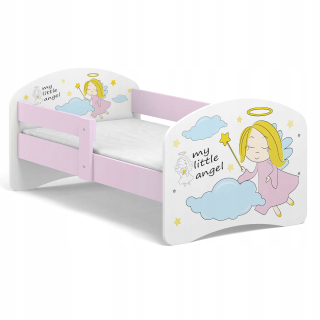 Rozprávka Detská posteľ B01 140x70 LILAC UV tlač