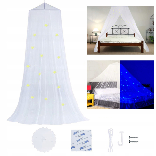 Canopy Mosquito Net visiaci stan nad posteľou