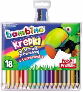 Bambino ceruzky ceruzky 18 farieb +teplota