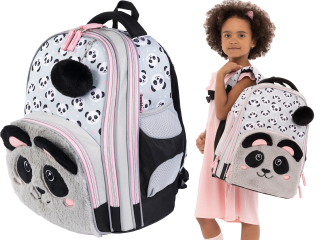 Bambino Premium School Backpack Panda