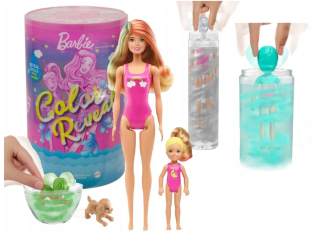 Barbie Color odhalil bábiku pyžamy párty 50el GRK14