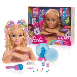Barbie hlava pre stylingové kravaty farbiva Deluxe