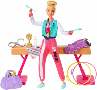 Barbie Doll Kit Gymnast Accessories GJM72