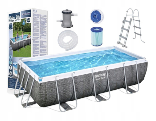 Rámový bazén Záhrada 400 cm Bestway 6500L Set