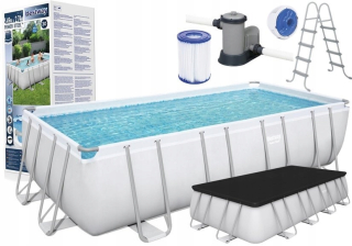 Záhradný rámec bazén 550 cm veľkú bestway set
