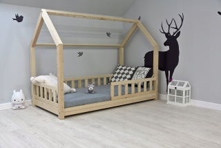 BFK Bed Detský dom matrac 90x200