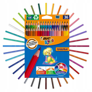 Bic Kids Evolution nešťastie ceruzky ceruzky 36 K