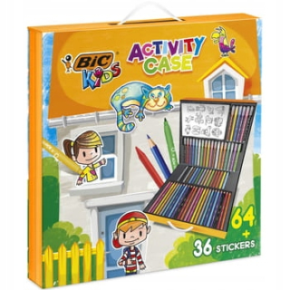 Sada pastelkov a značiek BIC Kids Activity
