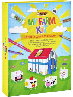 Bic Kids Kit zafarbenie mojej farmy