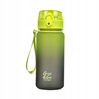 Malá fľaša na vodu pre batohy so 400 ml coolpack rukoväť