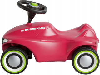 Big Ride Walker Bobby Car Neo Pink Tiché kolesá