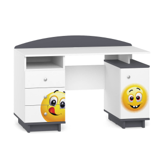 D01 Gray -White Emoka Desk