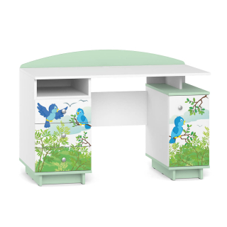 Detská stola rozprávka D01 Mint White UV Print