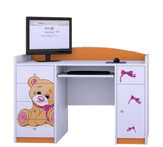 Happy B01 Desk - Orange - pre dieťa