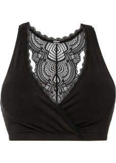 Bustier kŕmenie podprsenky čipkou 40/42