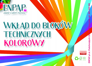 Technický blok A4 Farba 160G Príspevok dodávok 200 Kar