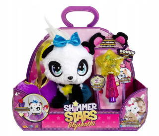 Drobnosti plyš s kabelkou Panda Shimmer Stars
