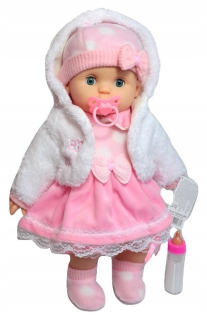 Bobas Doll hovorí a spieva, zavrie oči + fľaša 1