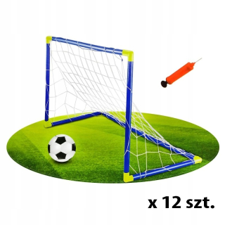 Futbalová brána s futbalom a futbalovým športom 1 pump