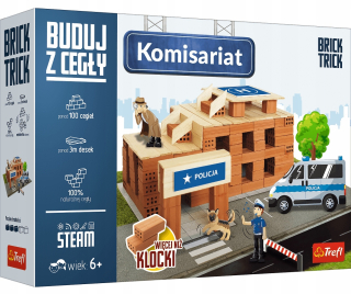 Tehlové trik komisár postavte tehlové 100 prvkov